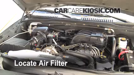 2006 Ford Explorer Eddie Bauer 4.0L V6 Air Filter (Engine) Check